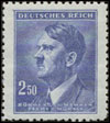 A. Hitler - 2,50 K  modrá