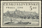 Celostátní výstava poštovních známek PRAHA 1950 (stará Praha) - Rytina 1794