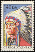 Indiáni Severní Ameriky - indián kmene Dakotů