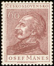 Josef Mánes - 60 h hnědofialová