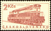 Lokomotivy - dieselelekrická lokomotiva řady T 699.001 z r. 1964