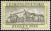 Oblastní výstava poštovních známek Zvolen 1959