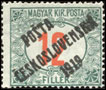 Pošta československá 1919 - Doplatní známky z let 1915 - 1918 - 12 f zelená