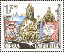 Praha - Evropské město kultury roku 2000 - Císař Karel IV.