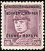 Přetiskové provizorium 1939 - 60 h fialová