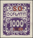 SO 1920 - Doplatní - 1000 h fialová