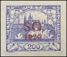 SO 1920 - Výplatní (Hradčany) - 200 h ultramarínová