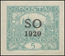 SO 1920 - Výplatní (Hradčany) - 5h modrozelená