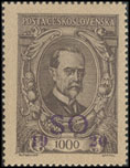 SO 1920 - Výplatní (T. G. Masaryk) - 1000 h hnědá