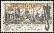Světová výstava poštovních známek Praga 1962 - Nová huť v Ostravě