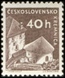 Výplatní známky - hrady a zámky - Kremnica