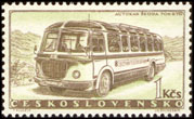 Vývoj výroby automobilů v Československu - autobus Škoda 706 RTO