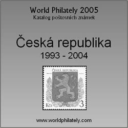 Obal CD World Philately 2005 - Česká republika (1993-2004)